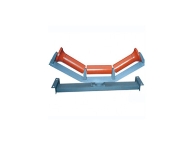 摩擦上调心托辊组